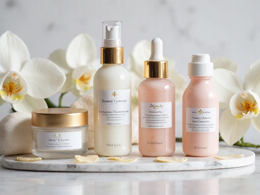 Natural beauty ingredients and skincare components